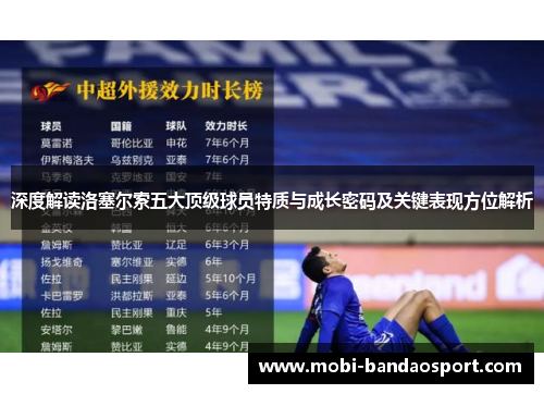深度解读洛塞尔索五大顶级球员特质与成长密码及关键表现方位解析