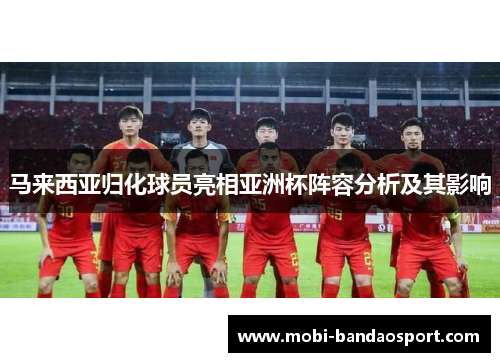 马来西亚归化球员亮相亚洲杯阵容分析及其影响